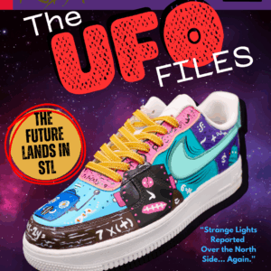 Scientists & Engineers — ONE Left Shoe (Size 11) • One-of-One Display Piece