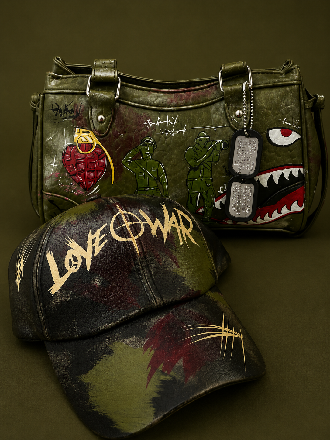 War of the Hearts (Purse + Hat)