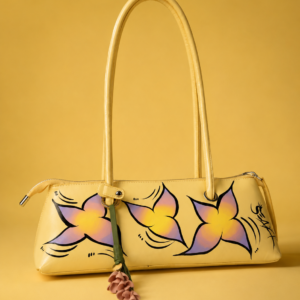 Ceola Bloom Shoulder Bag (Yellow)